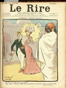 Illustration par Georges Meunier (1869-1934) pour la couverture de Le Rire - Georges Meunier
