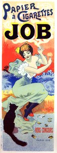 Papier à cigarette Job. Affiche par Georges Meunier - Georges Meunier