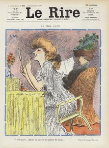 Le péril jaune. Illustration pour Le Rire