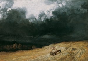 Paysage orageux
