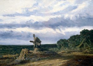 Paysage avec un moulin, vers 1783-1843 - Georges Michel