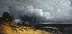 Tempête près de Montmartre - Georges Michel