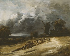 La tempête, 1814-30 - Georges Michel