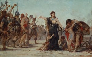 Le Sacrifice à la Patrie, 1879 - Georges Moreau de Tours