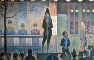 Parade de cirque, 1887-1888 - Georges Pierre Seurat
