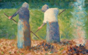 Faneurs à Montfermeil, vers 1882 - Georges Pierre Seurat