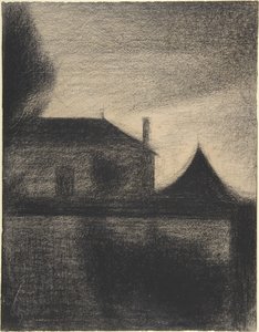 Maison au crépuscule