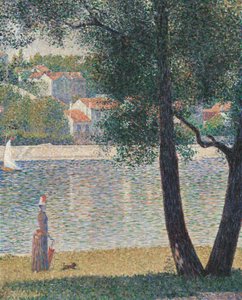 La Seine à Courbevoie, 1885 - Georges Pierre Seurat