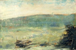 Paysage à Saint-Ouen, 1878 ou 1879 - Georges Pierre Seurat