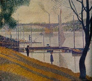 Le Pont de Courbevoie, 1886 - Georges Pierre Seurat