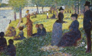 Esquisse pour La Grande Jatte, 1884 - Georges Pierre Seurat