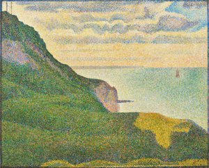 Paysage marin à Port-en-Bessin, Normandie, 1888 - Georges Pierre Seurat