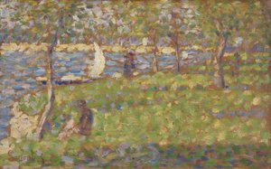 Étude pour "La Grande Jatte" - Georges Pierre Seurat