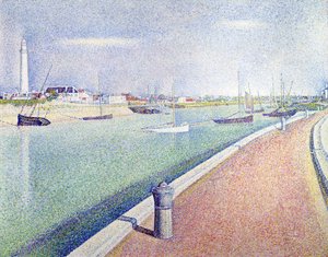 Le Canal de Gravelines, Petit Fort Philippe - Georges Pierre Seurat