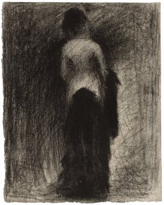 La Promenade, vers 1882 - Georges Pierre Seurat