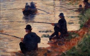 Les pêcheurs à la ligne d