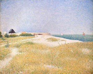Vue du Fort Samson, 1885 - Georges Pierre Seurat