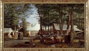 La fête des loges en 1850 - Georges Prieur