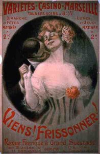 Affiche publicitaire pour une revue au Variété-Casino, Marseille - Georges Redon
