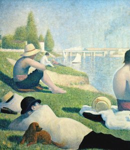 Baigneurs à Asnières, 1884 - Georges Seurat