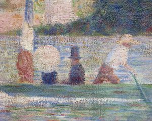 Baigneurs à Asnières, 1884
