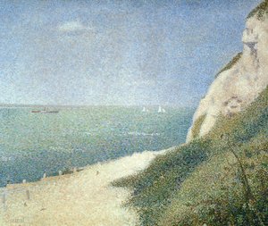 Plage de Bas Butin, Honfleur, 1886 - Georges Seurat
