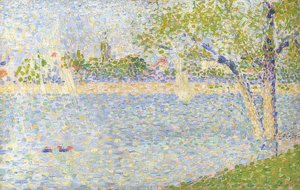 La Seine vue de la Grande Jatte. 1888 - Georges Seurat