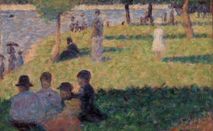 Groupe de figures (étude pour "Un dimanche à la Grande Jatte") - Georges Seurat