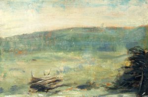 Paysage à Saint-Ouen, 1878-79 - Georges Seurat
