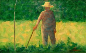 Le jardinier - Georges Seurat