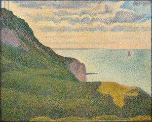 Marine à Port-en-Bessin, Normandie - Georges Seurat