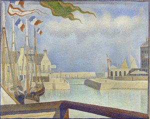 Dimanche à Port-en-Bessin - Georges Seurat