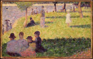 Étude pour Un dimanche après-midi à l