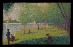 Étude pour « Un dimanche à la Grande Jatte » - Georges Seurat