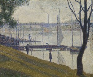 Le Pont à Courbevoie, 1886-87 - Georges Seurat