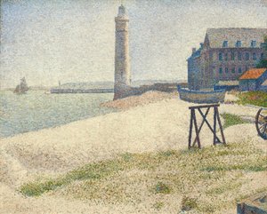 Le Phare de Honfleur, 1886 - Georges Seurat
