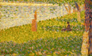 Femmes sur la rive, étude pour La Grande Jatte