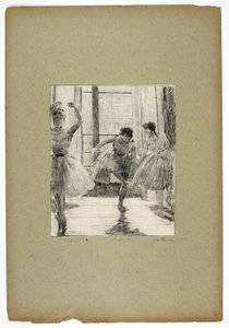 Avant le cours de danse classique - Georges William Thornley