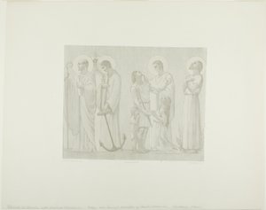 Saints légendaires de France (frise centrale) - Georges William Thornley