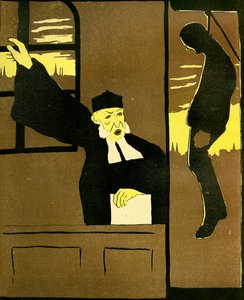Un juge belge condamnant un homme à être pendu, 1904
