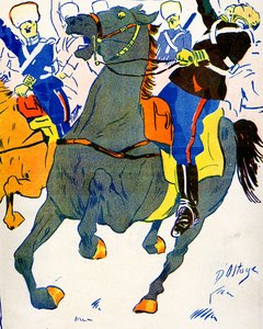 La Bulgarie mobilise ses troupes pour la guerre, 1908 - Georges d 1878 1937 Ostoya