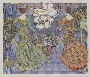 Fête des Lys aux États-Unis - Georges de Feure