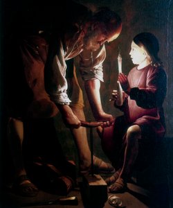 Saint Joseph le Charpentier, vers 1640 - Georges de La Tour