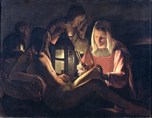 Saint Sébastien Soigné par Sainte Irène et les Saintes Femmes - Georges de La Tour