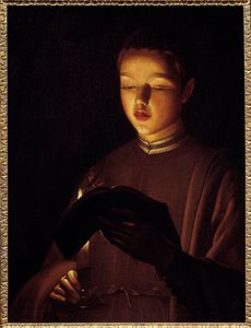 Le jeune chanteur
