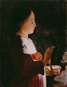 Jeune Vierge Marie, c.1640 - Georges de La Tour
