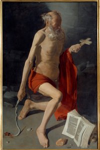 Saint Jérôme. Peinture de Georges de La Tour (1593-1652) - Georges de La Tour