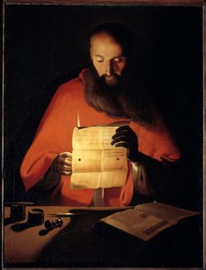 Saint Jérôme lisant