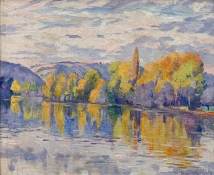 Rives de la Seine en automne