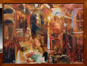 Café - Georgy Bogdanovich Yakulov